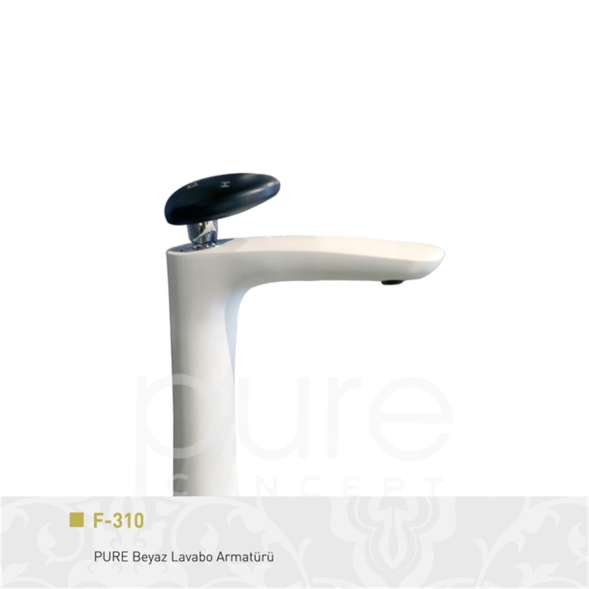 Pure | Beyaz Lavabo Armatürü