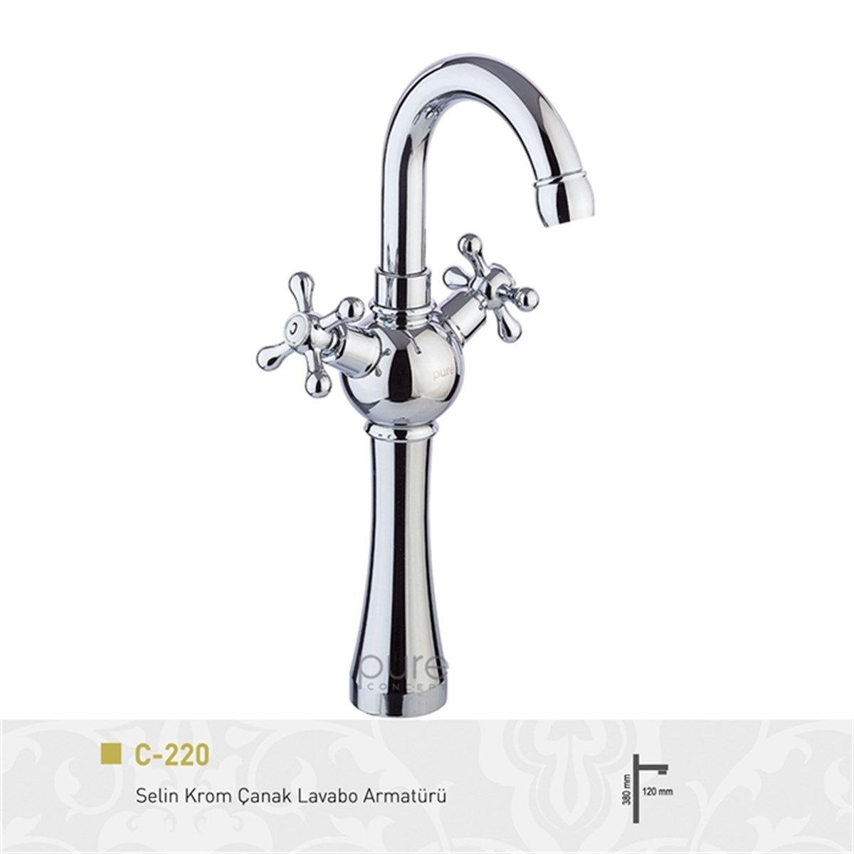 Pure | Seli̇n Çanak Lavabo Armatürü Krom