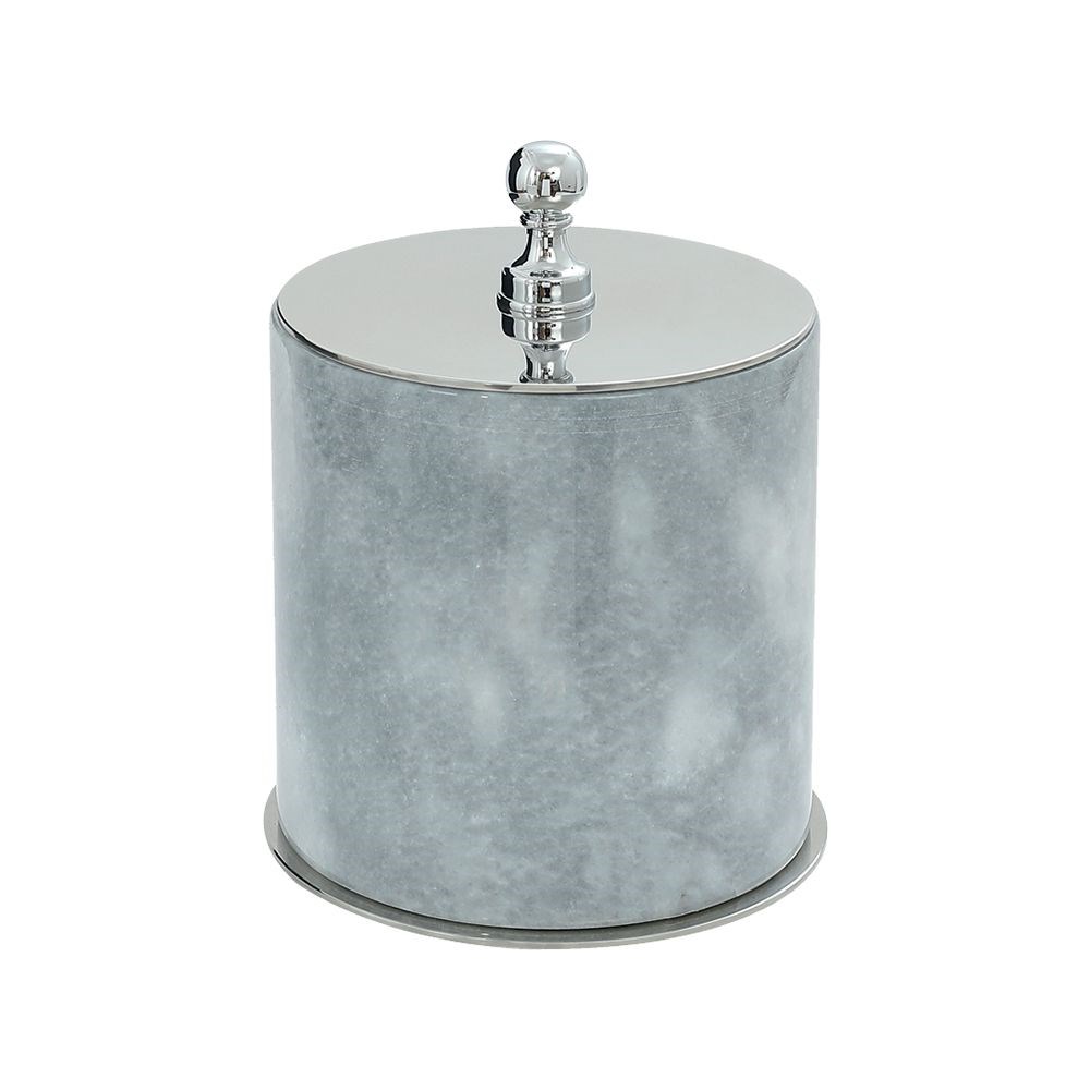 Pure ConceptAqua Platin / Krom Mermer Çöp Kovası