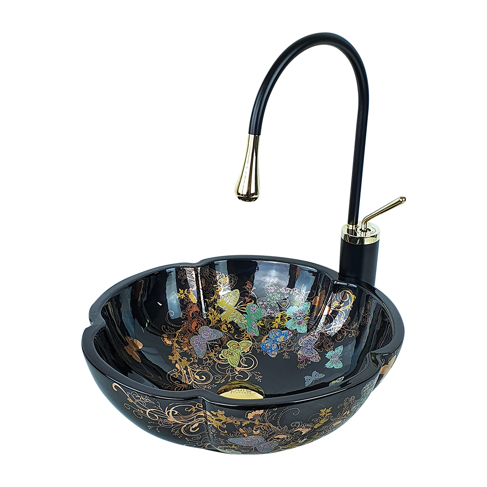 Pure ConceptButterfly Black Çanak Lavabo