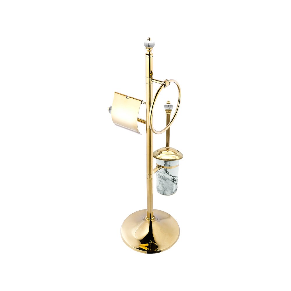 Pure ConceptCalacatta White Gold 3'lü Ayaklı Set