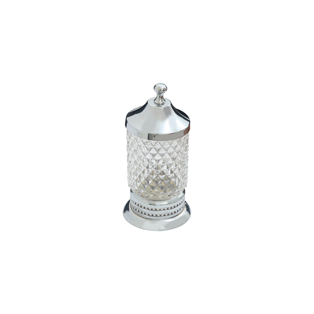 Pure ConceptCrystal / Krom Set Üstü Pamukluk