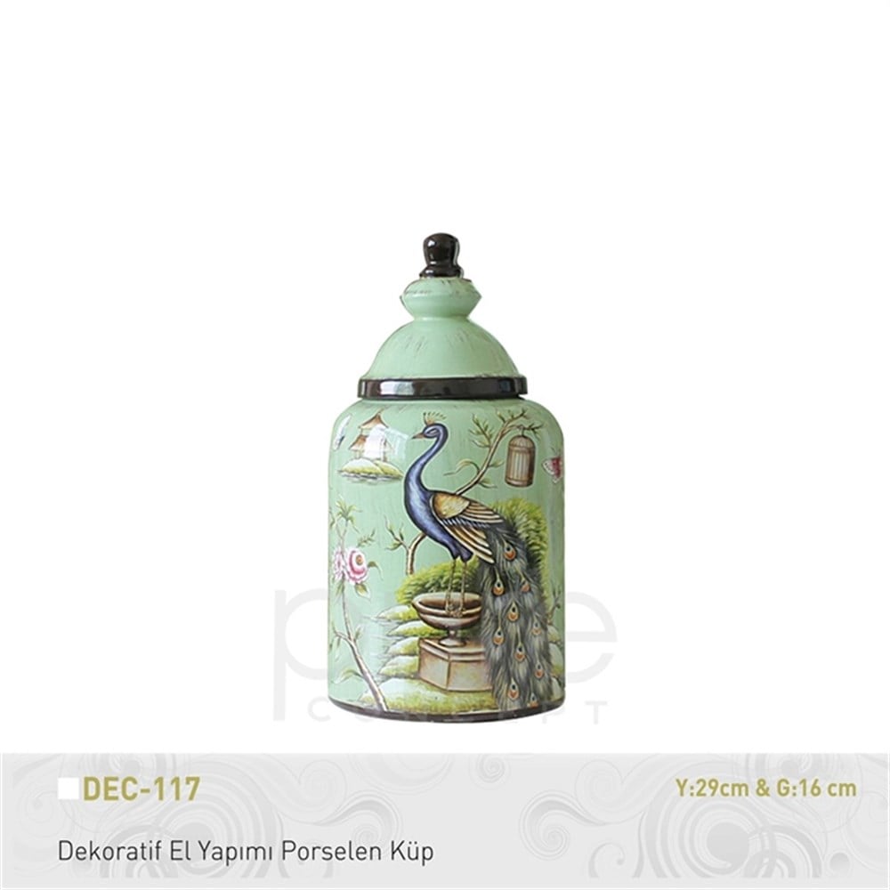 Pure ConceptDekoratif El Yapımı Porselen Küp Y29xg16