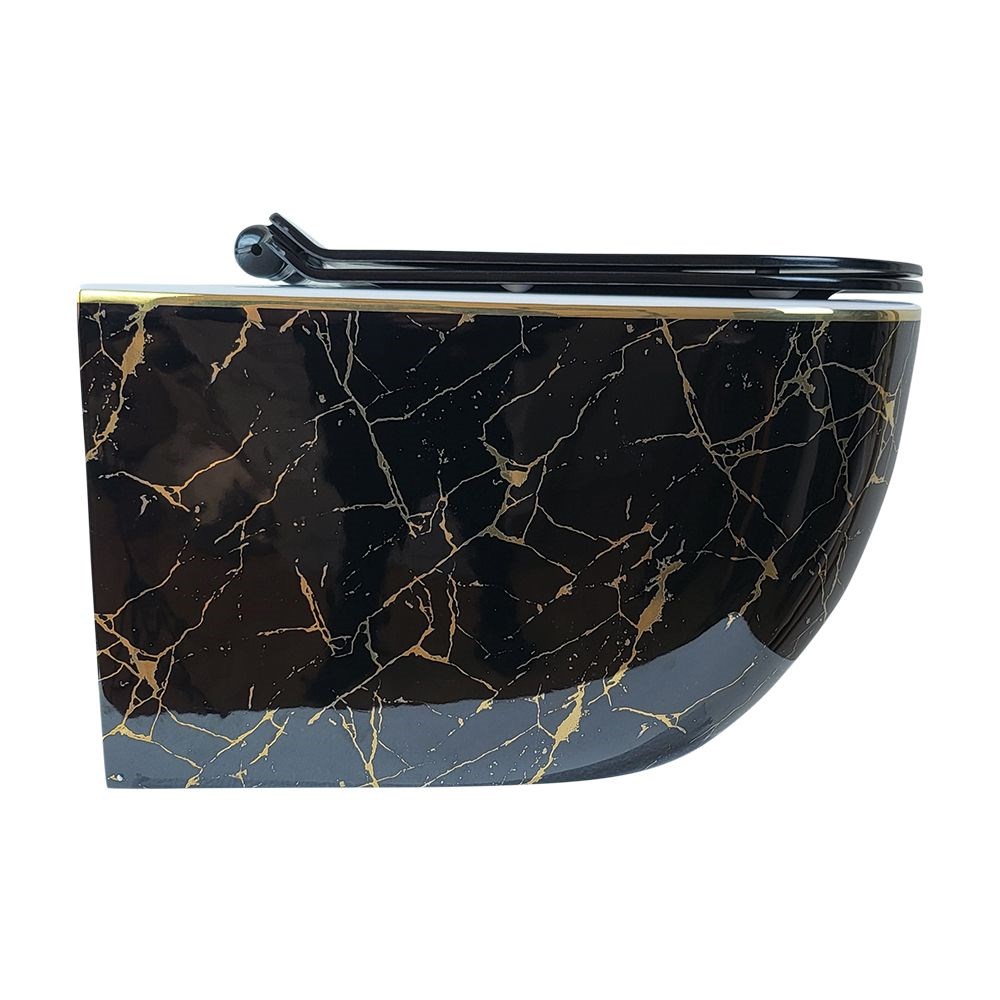 Pure ConceptGalaksi Altın Kanalsız Asma Klozet