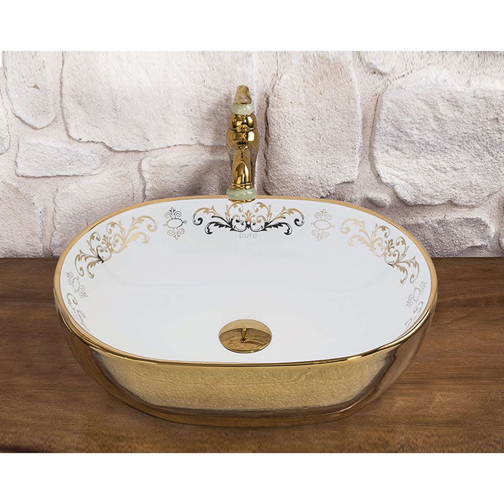 Pure ConceptIndian Gold Çanak Lavabo