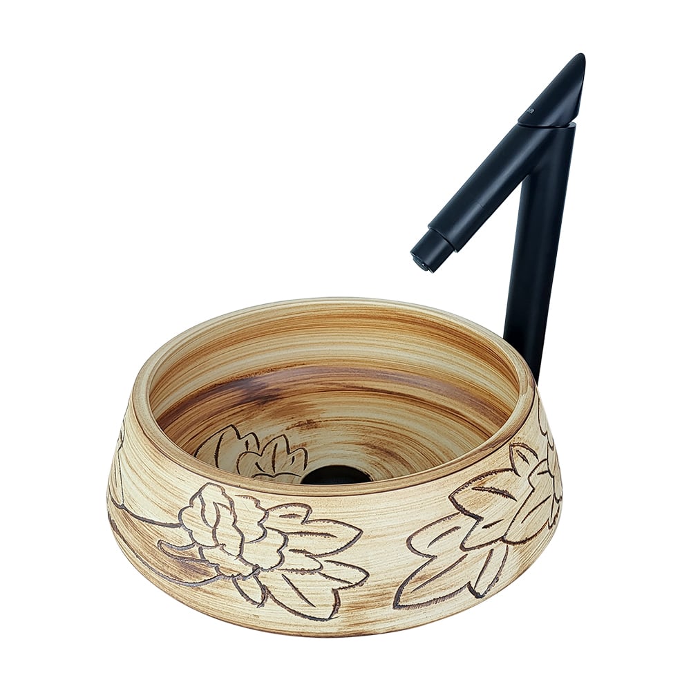 Pure ConceptKnidos 42 cm Dekoratif Tezgah Üstü Çanak Lavabo