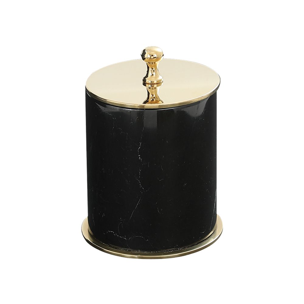 Pure ConceptMarble Black / Pvd Gold Set Üstü Pamukluk