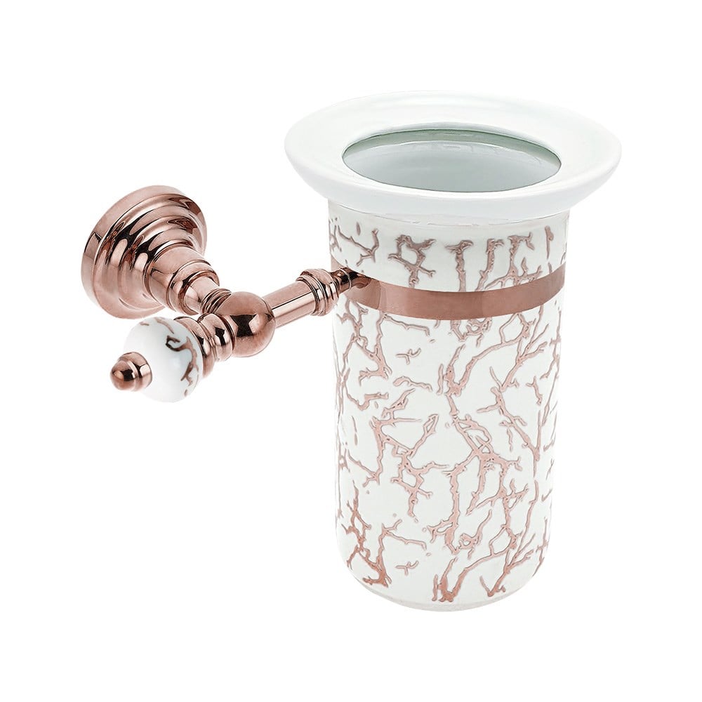 Pure ConceptMarble Bronz Montajlı Diş Fırçalık