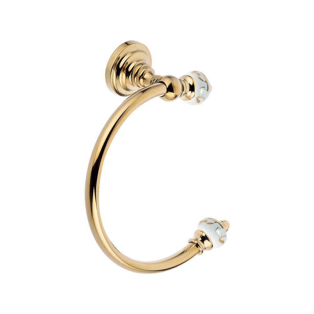 Pure ConceptMarble Gold Halka Havluluk