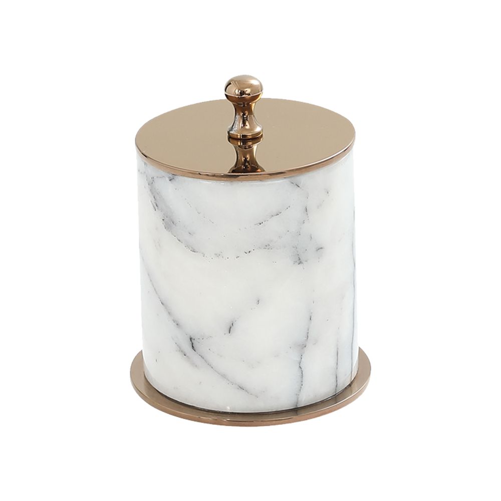 Pure ConceptMarble Gray / Pvd Rose Gold Set Üstü Pamukluk