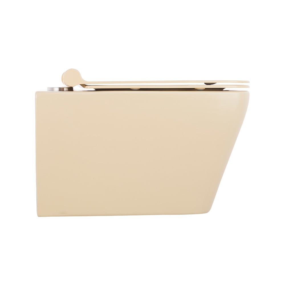 Pure ConceptMat Bej 52 cm Kanalsız Asma Klozet