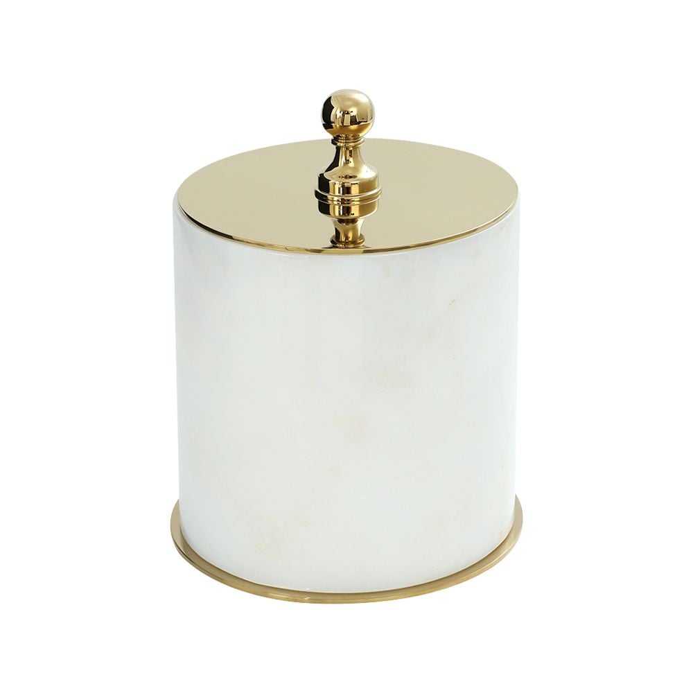 Pure ConceptOnyx Bej / Pvd Gold Çöp Kovası