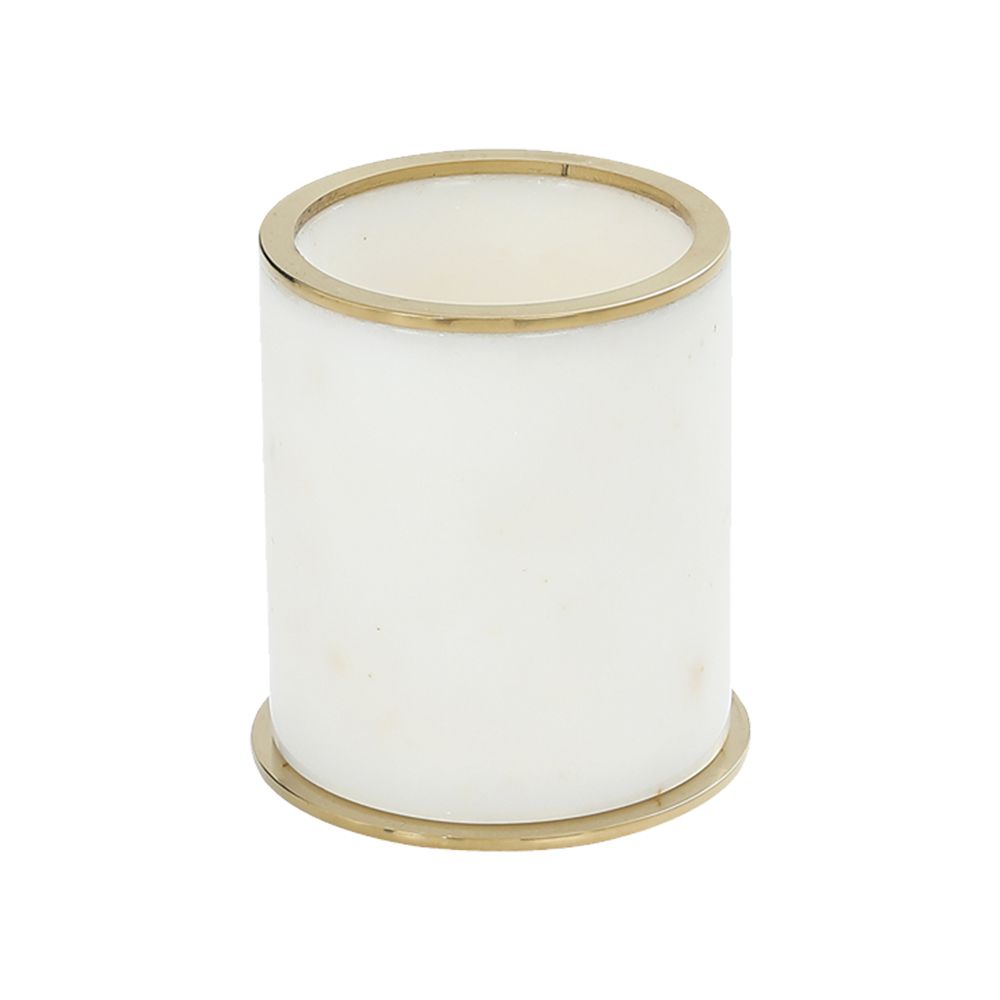 Pure ConceptOnyx Bej / Pvd Gold Set Üstü Diş Fırçalık