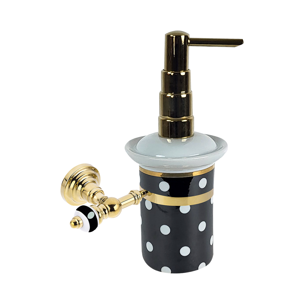 Pure ConceptPuantiye Siyah Montajlı Sıvı Sabunluk