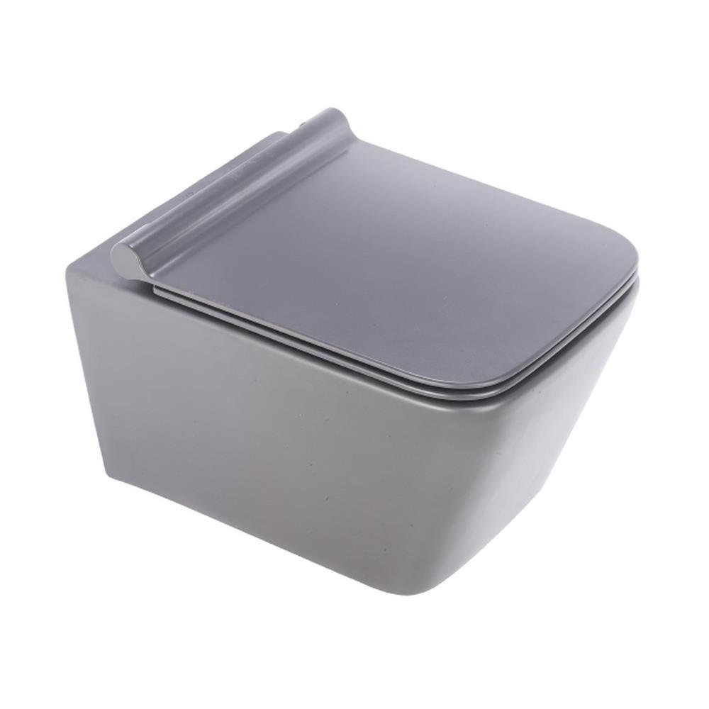 Pure ConceptPure Concept Mat Gri Kanalsız Asma Klozet (Outlet)