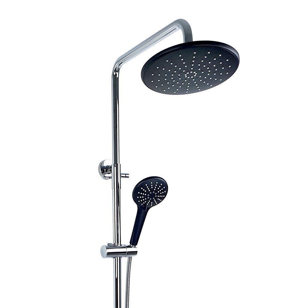 Pure ConceptPure Concept Royal Siyah Krom Bataryalı Tepe Duş Seti (Outlet)