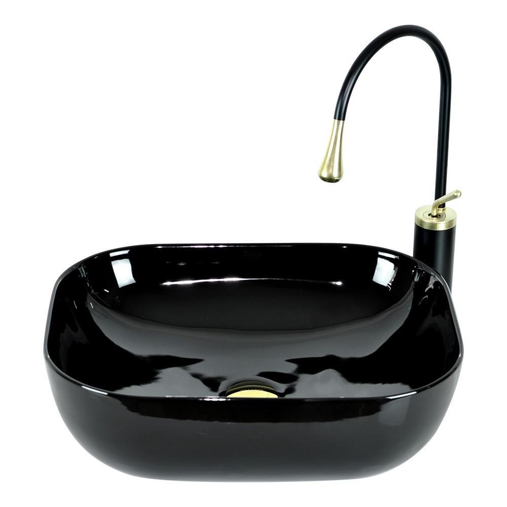 Pure ConceptPure Concept Siyah Tezgah Üstü Çanak Lavabo ( Outlet )