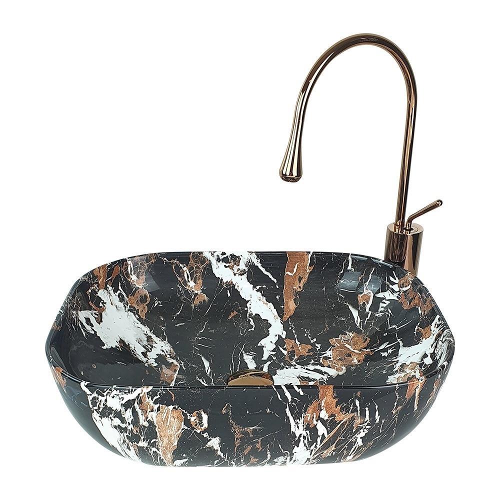 Pure ConceptPure Concept Siyah Tiger Eye Çanak Lavabo Outlet