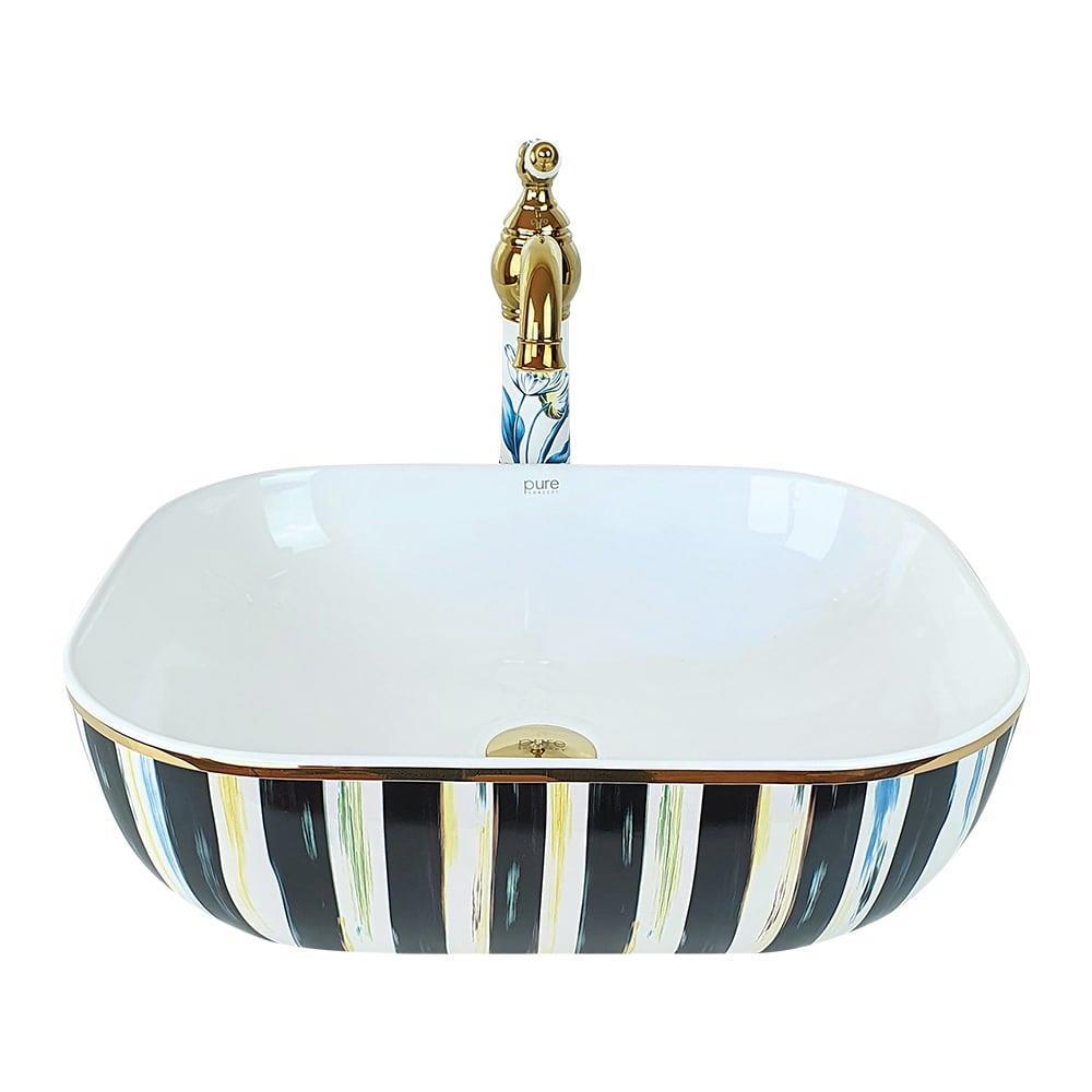 Pure ConceptPure Concept Stripe Tezgah Üstü Çanak Lavabo (Outlet)