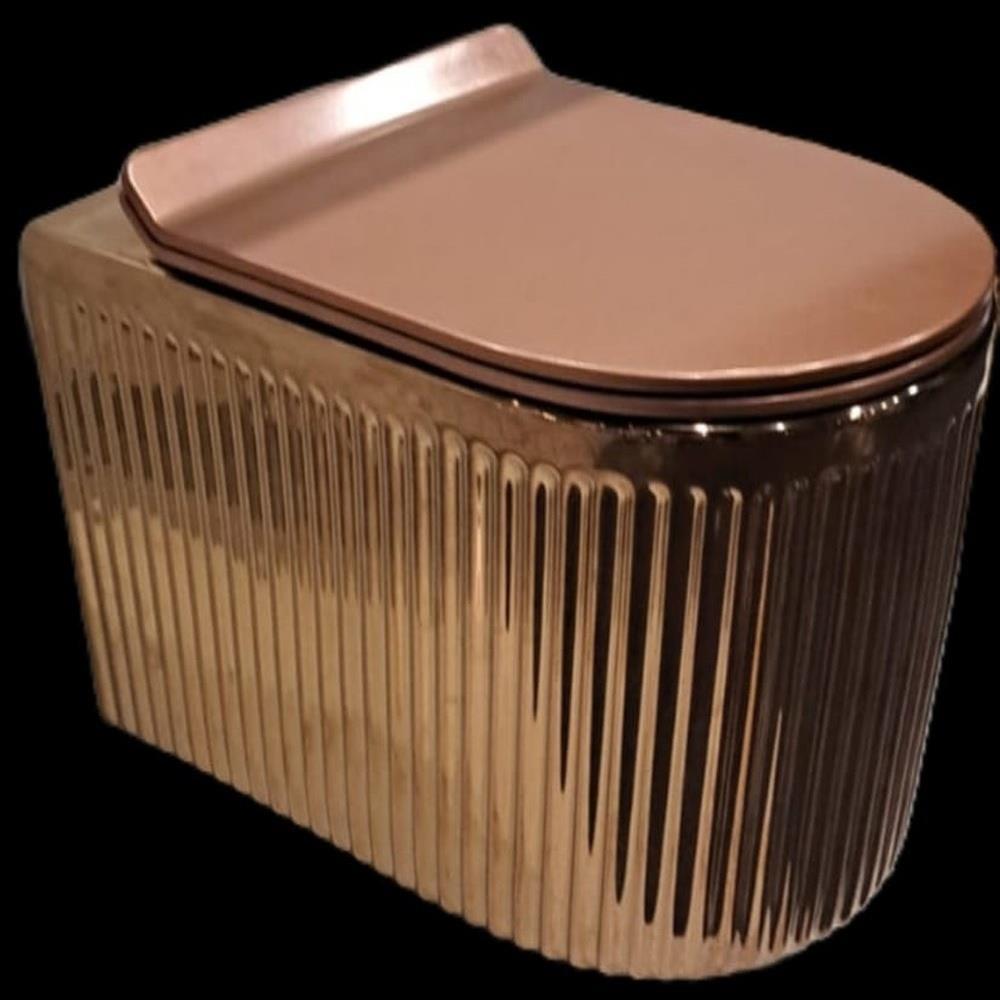 Pure ConceptPure Concept Stripo Rose Gold Kanalsız Asma Klozet  