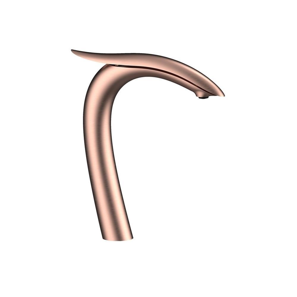 Pure ConceptPure Concept Swan Fırçalanmış Rose Gold Çanak Lavabo Bataryası