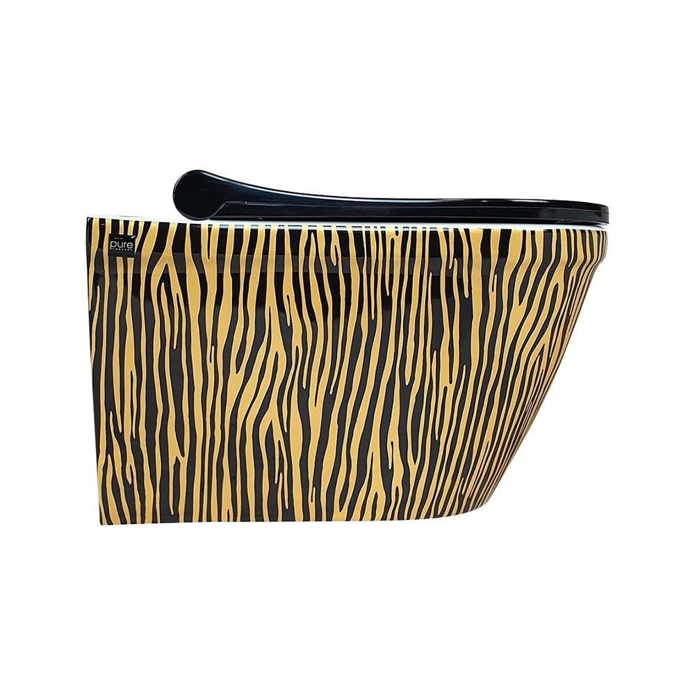 Pure ConceptPure Concept Tiger Altın Zebra Asma Klozet ( Outlet )