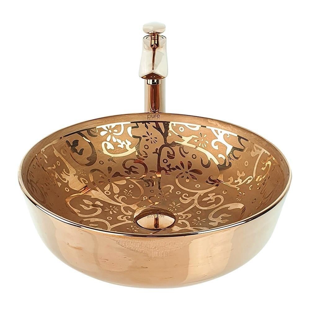 Pure ConceptPure Concept Vine Rose Gold Çanak Lavabo (Outlet)