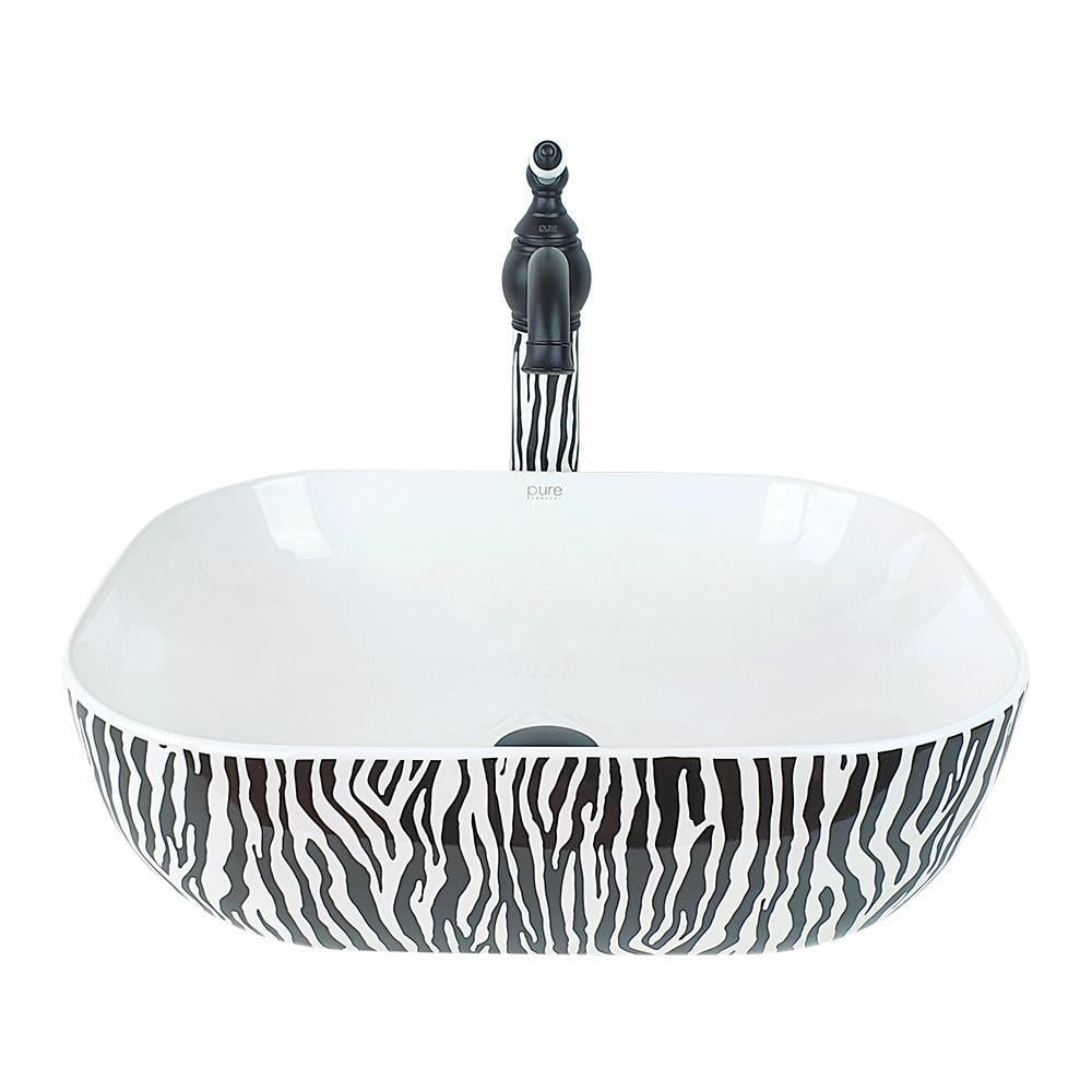 Pure ConceptPure Concept Zebra Tezgah Üstü Çanak Lavabo (Outlet)