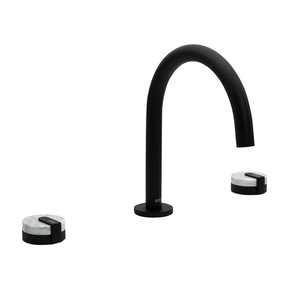 Pure ConceptRoyce Siyah 3 Delikli Lavabo Bataryası