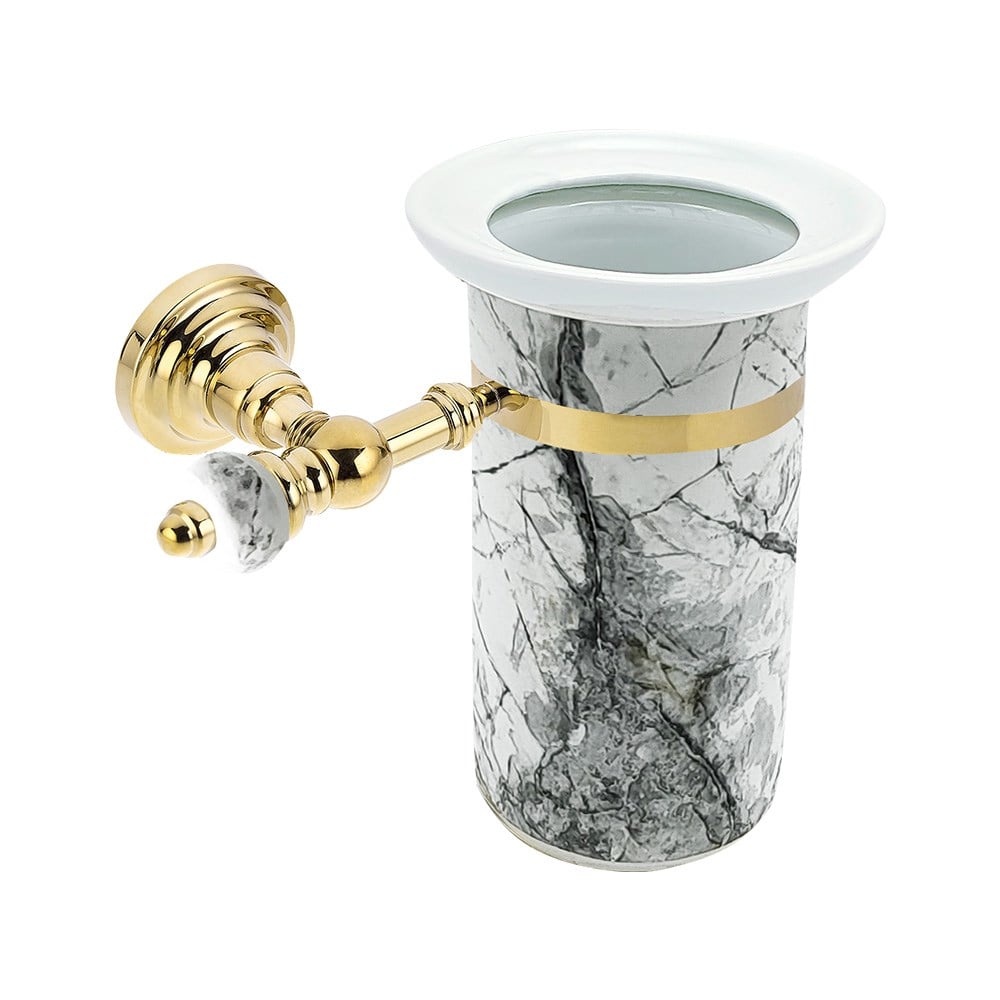 Pure ConceptSharp Calacatta Montajlı Diş Fırçalık