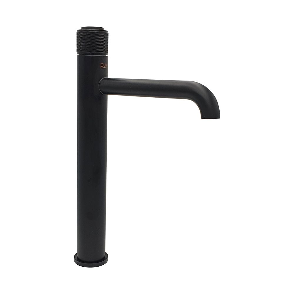 Pure ConceptStyle Mat Siyah Çanak Lavabo Bataryası