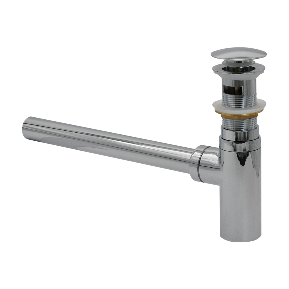 Pure ConceptT Lavabo Sifonu + Pop-Up Pirinç Krom