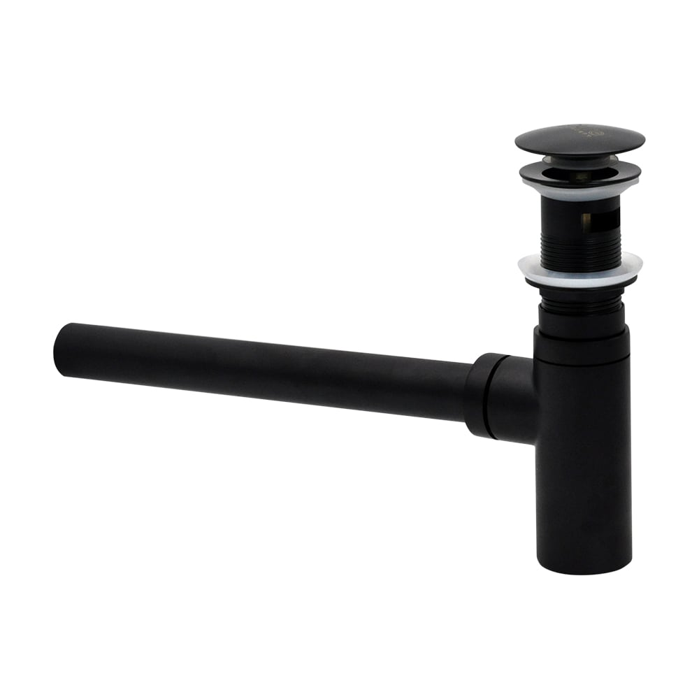 Pure ConceptT Lavabo Sifonu + Pop-Up Pirinç Siyah