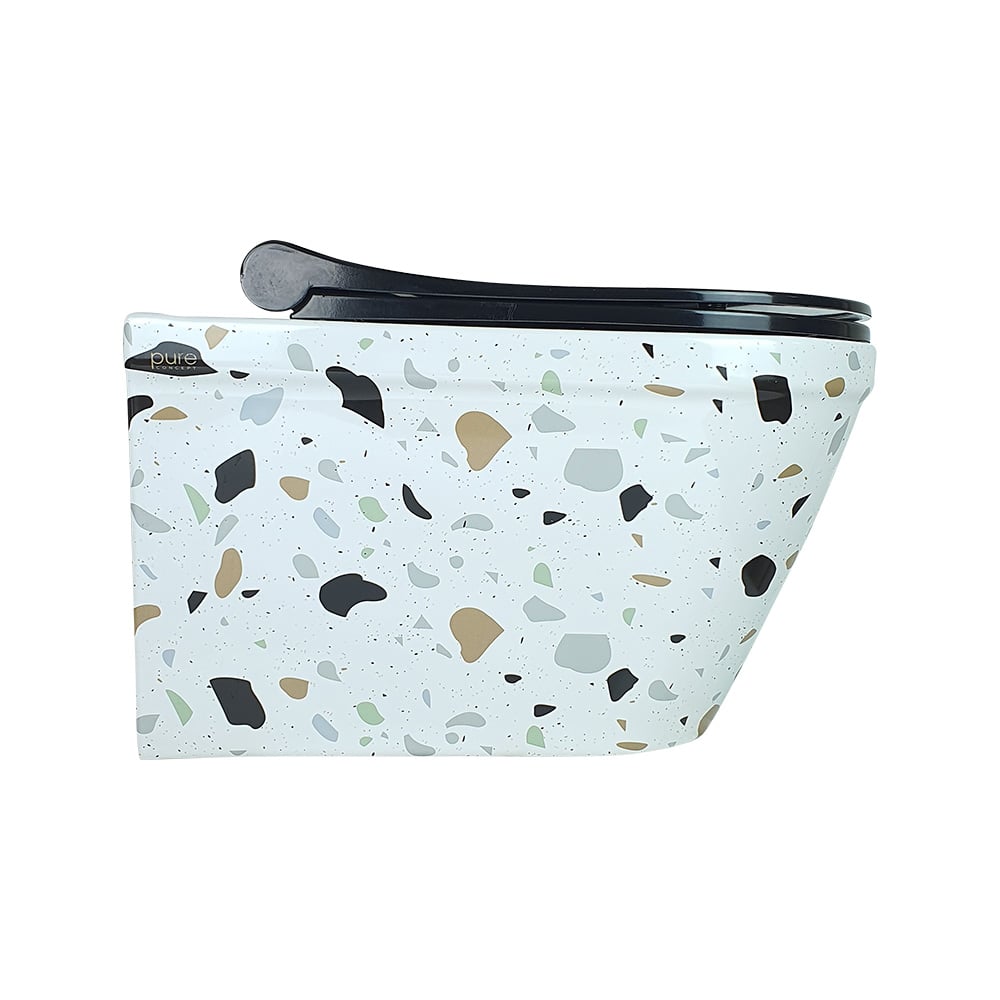 Pure ConceptTerrazzo 53 cm Kanalsız Asma Klozet
