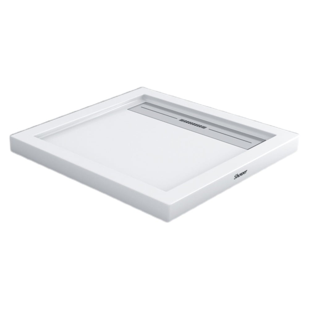 Shower100x100 Drop Kare Slimblok Duş Teknesi