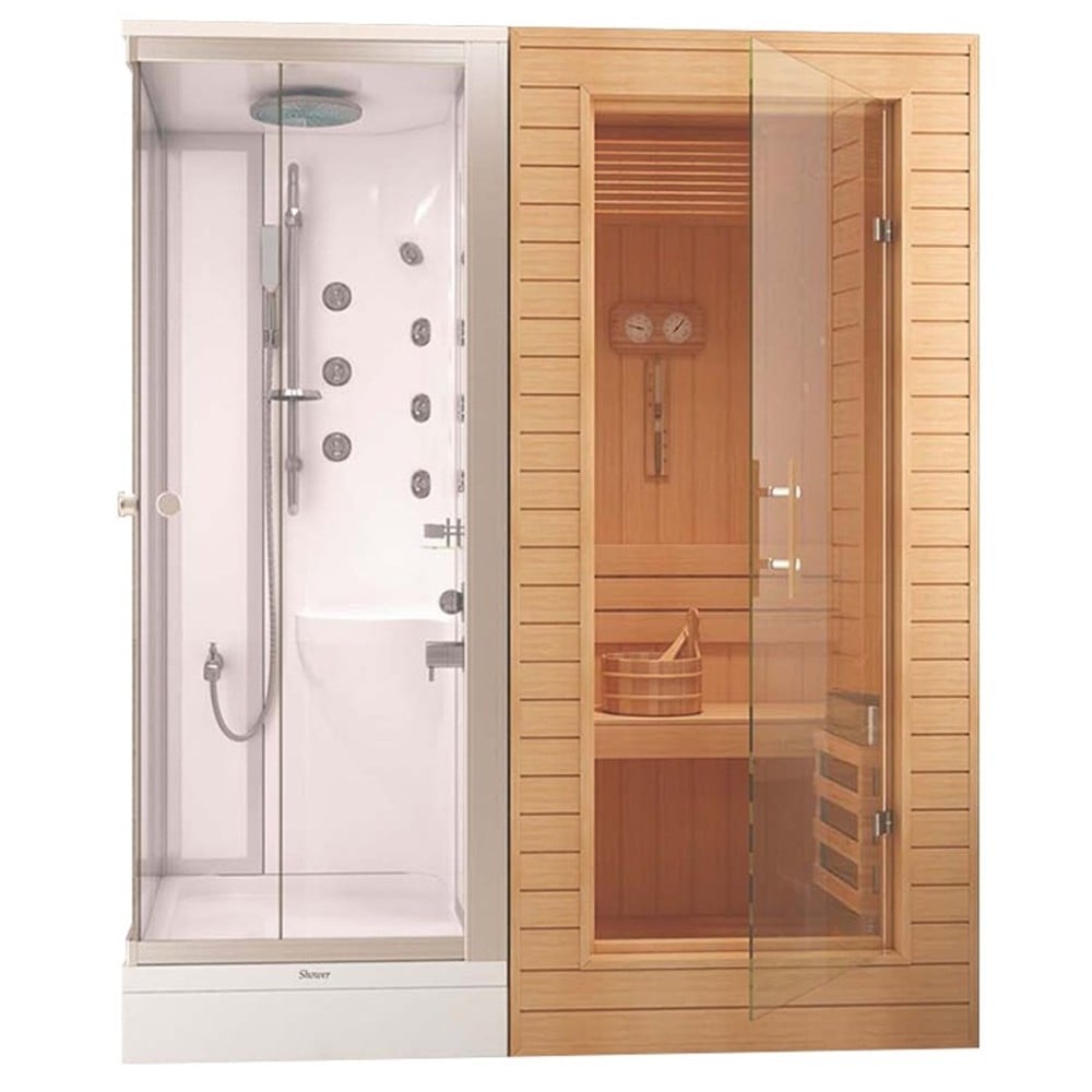 Shower100x170 Lucianna Sauna ve Kompakt Kabin