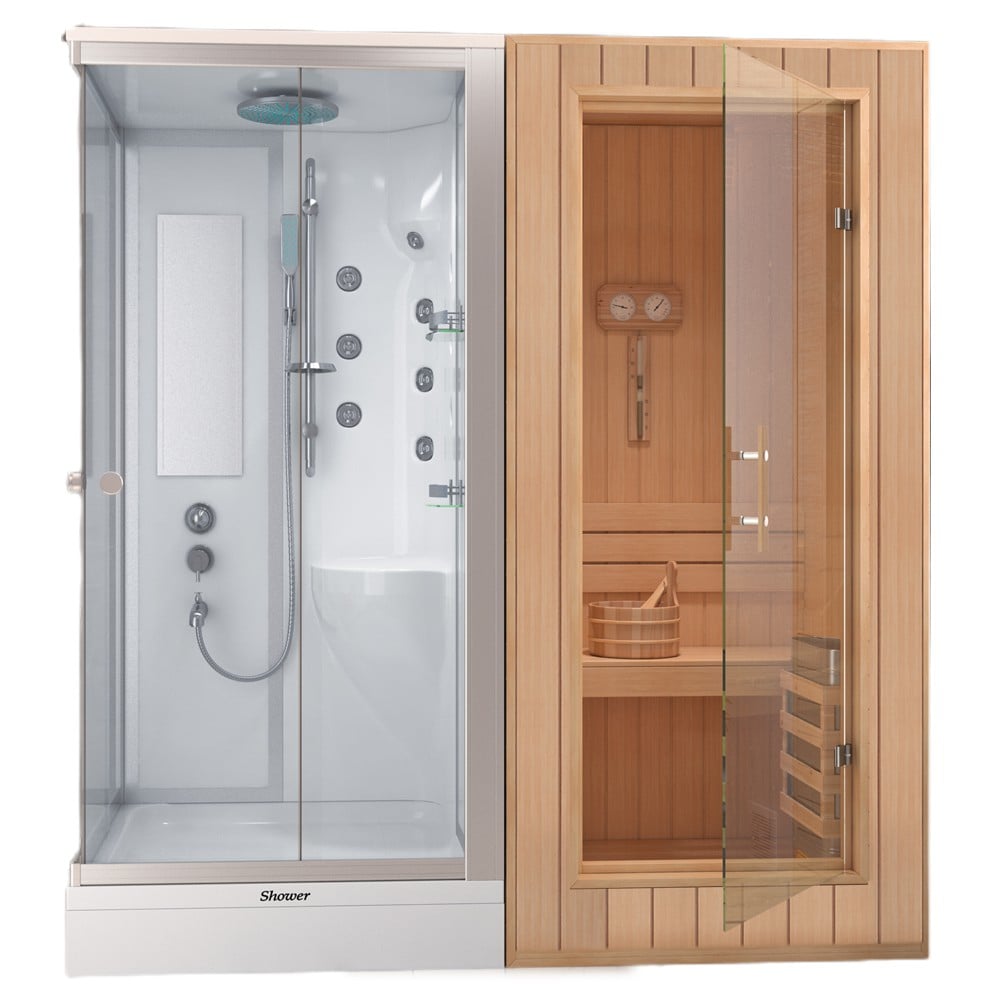 Shower100x200 Monalisa Sauna ve Kompakt Kabin