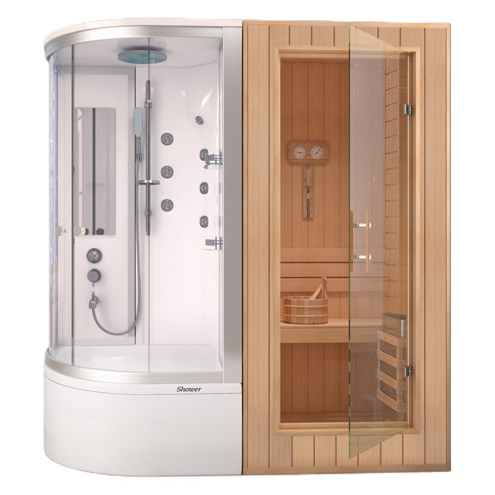 Shower110x210 Zafira Sauna ve Kompakt Kabin