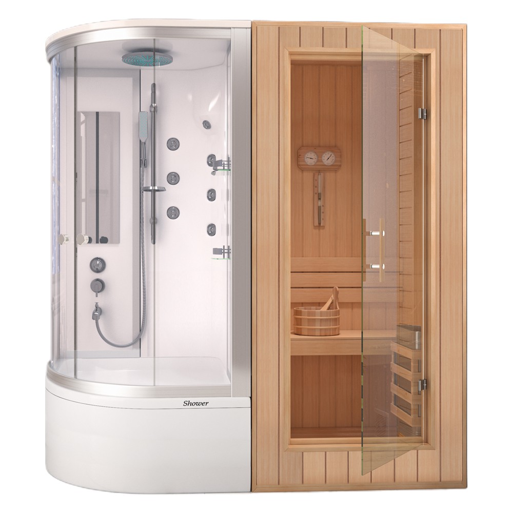 Shower120x220 Zafira Sauna ve Kompakt Kabin