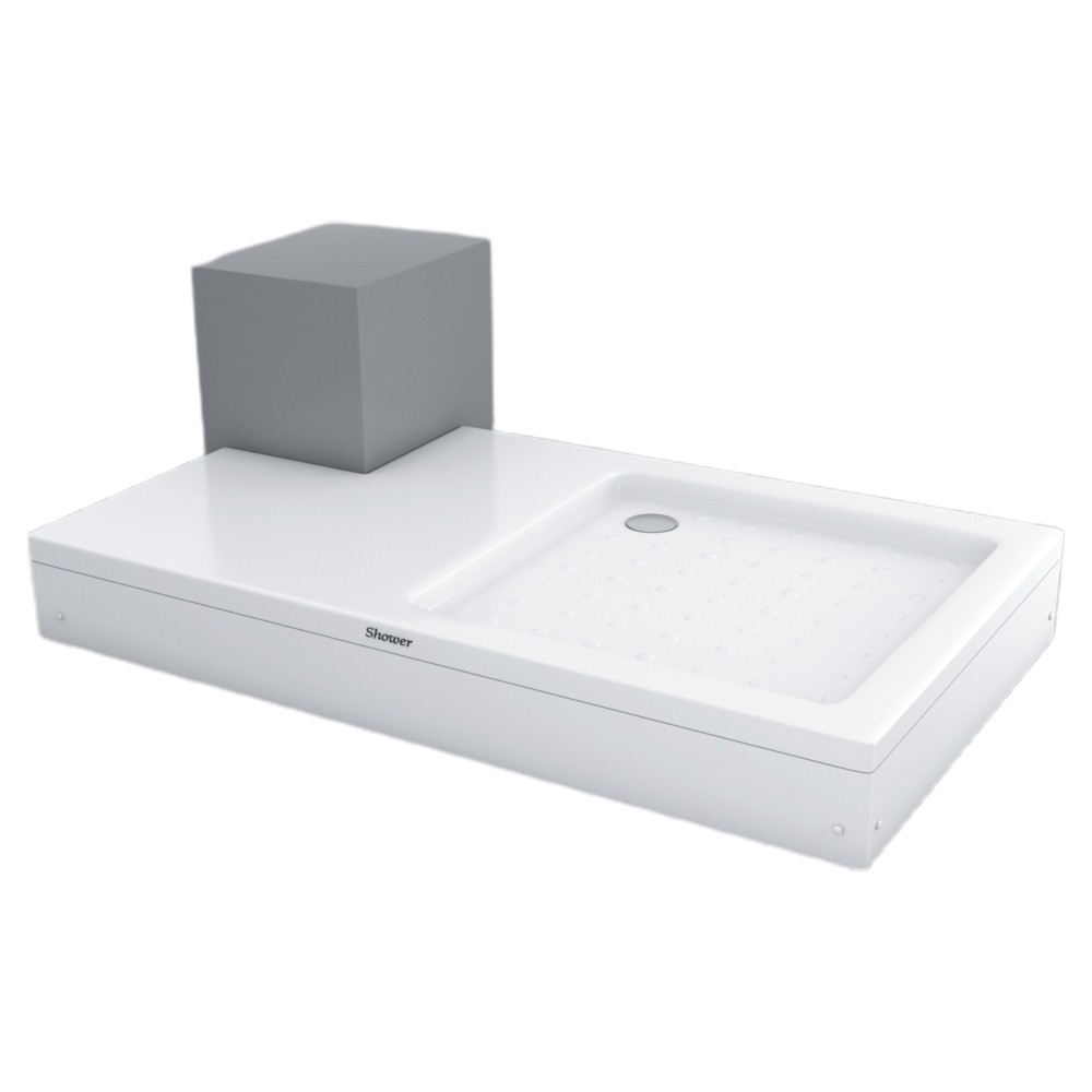 Shower70x190 Beam Özel Kesim Duş Teknesi