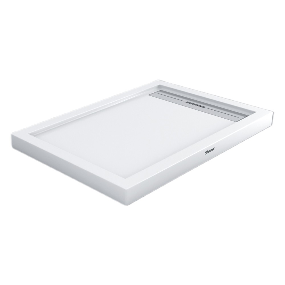 Shower80x130 Drop Dikdörtgen Slimblok Duş Teknesi