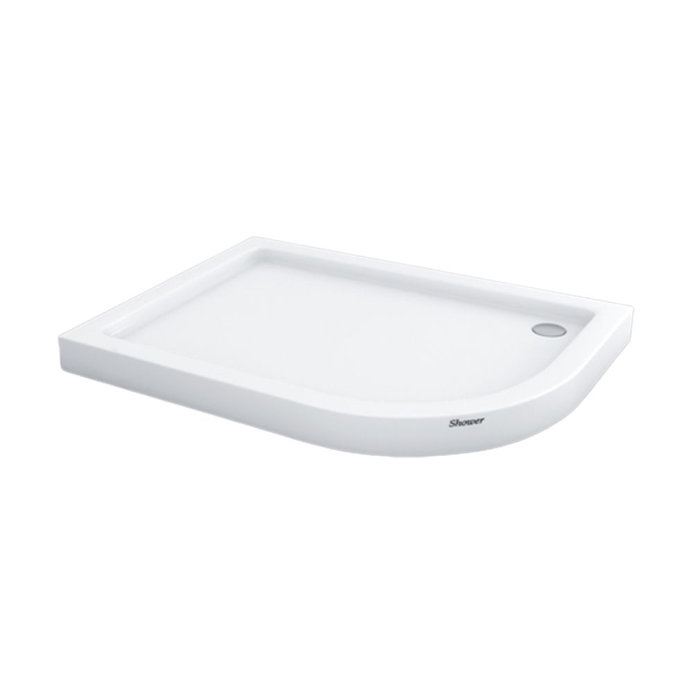 Shower80x160 Anna Oval Monoblok Duş Teknesi