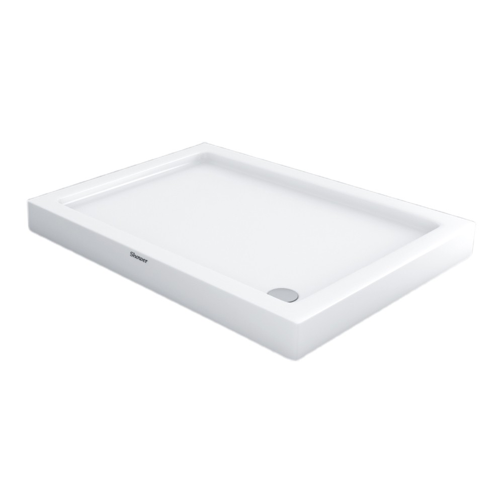 Shower80x160 Riva Dikdörtgen Monoblok Duş Teknesi