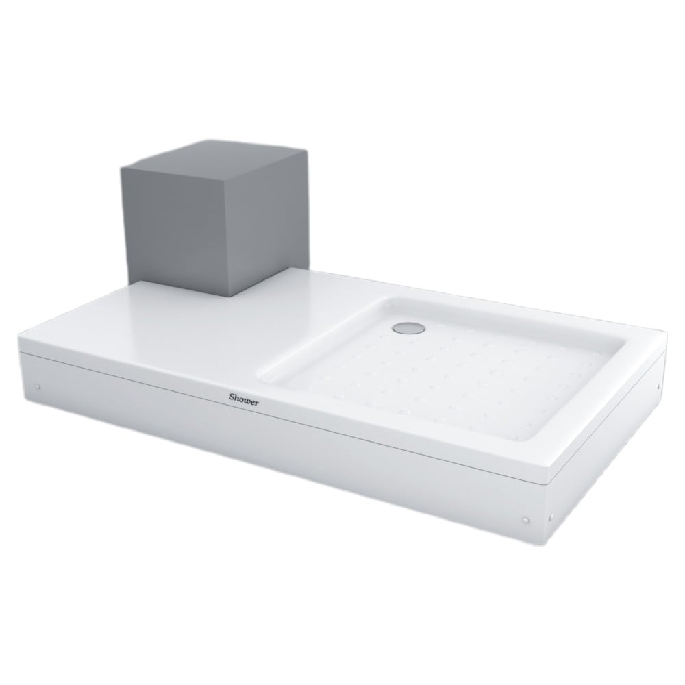 Shower80x190 Beam Özel Kesim Duş Teknesi