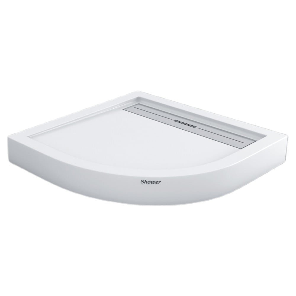Shower80x80 Drop Oval Monoblok Duş Teknesi