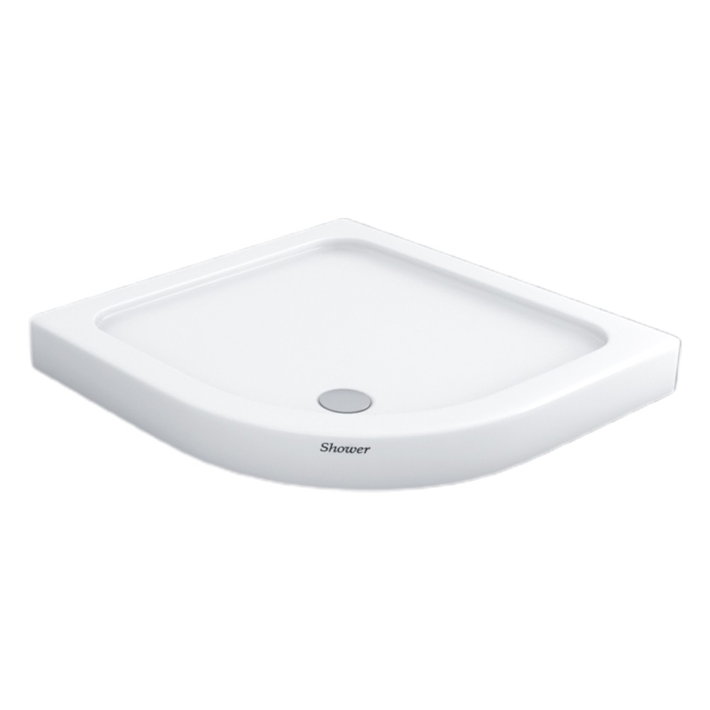 Shower80x80 Frey Oval Slimblok Duş Teknesi