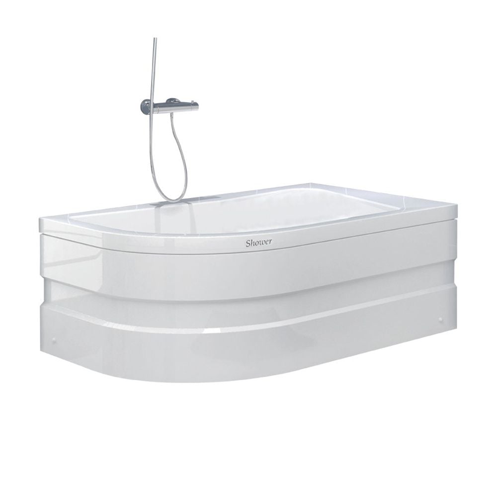 Shower90x160 Lima Oval Oturmalı Küvet