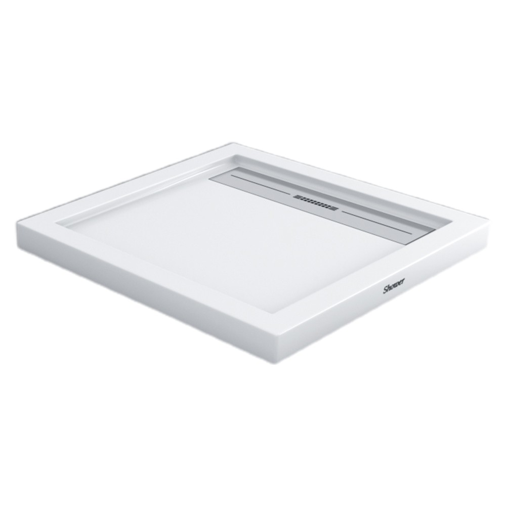 Shower90x90 Drop Kare Slimblok  Duş Teknesi