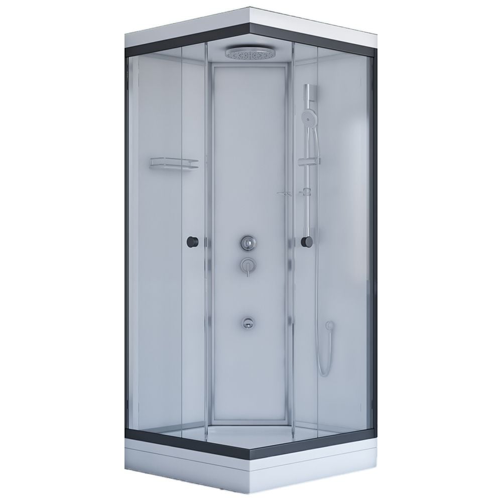Shower90x90 Soft Kare Tekneli Kompakt Duş Sistemi