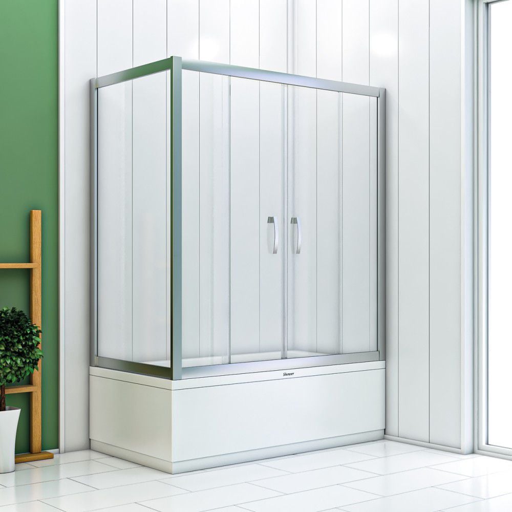 ShowerBoss 70x120 Yan Panelli Dikdörtgen Duşakabin